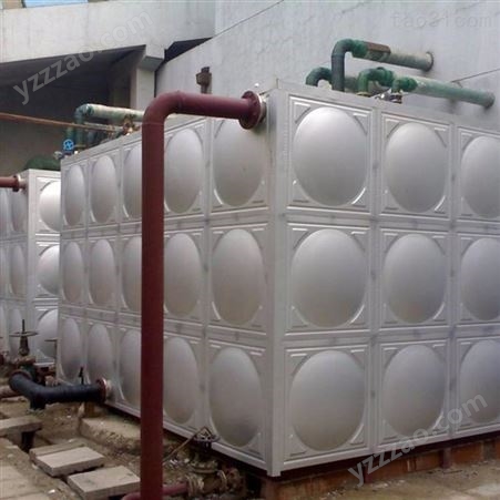 地埋式玻璃钢水箱 搪瓷蓄水箱 不锈钢组合水箱 衡水斯诺曼