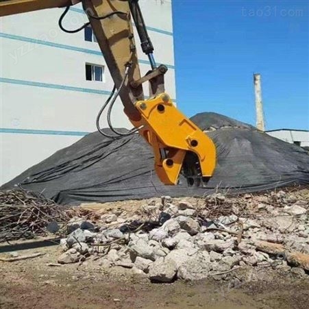 大型挖掘机液压粉碎钳 择众混凝土破碎钳 用途广泛