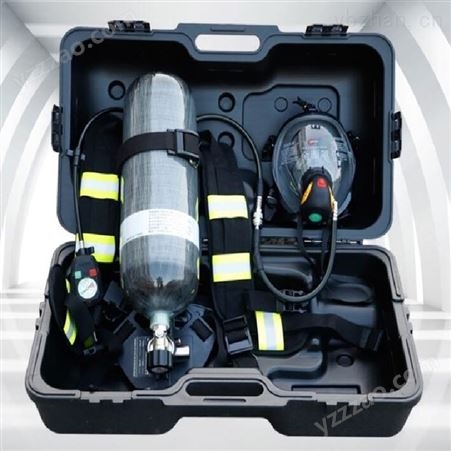 RHZKF6.8/303C款RHZKF6.8/30正压式空气呼吸器消防钢瓶碳纤维气瓶自吸面具罩