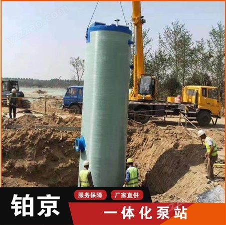 铂京定制农村灌溉一体化加压泵站智能泵站厂家