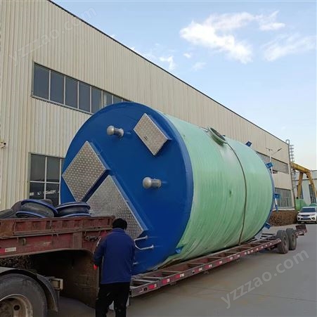 铂京环保用于雨水收集提升 玻璃钢一体化泵站实力工厂