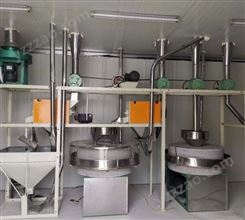 厂家供应自动上料石磨面粉机生产线设备 小麦五谷杂粮磨粉机