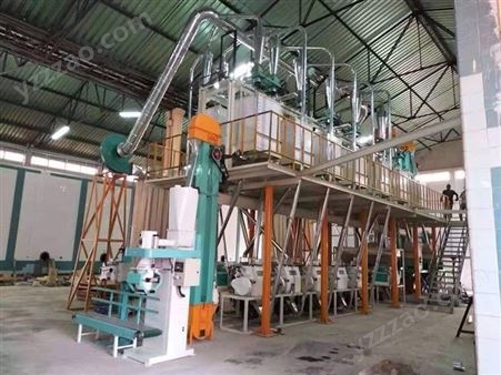 整体结构紧凑 鑫峰生产 大型面粉加工设备 粮食加工厂 发货速度快