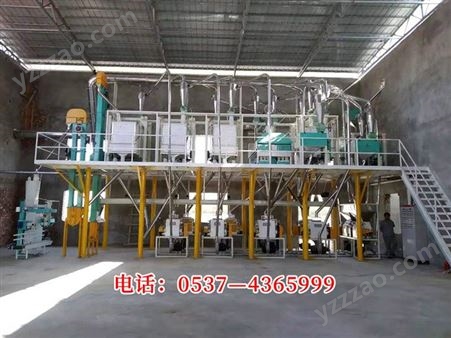 整体结构紧凑 鑫峰生产 五谷杂粮面粉机 粮食厂 欢迎选购