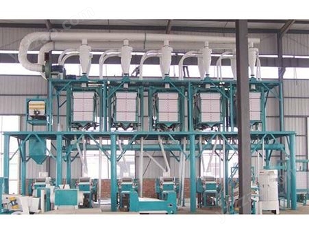 整体结构紧凑 鑫峰生产 大型面粉加工设备 粮食加工厂 发货速度快