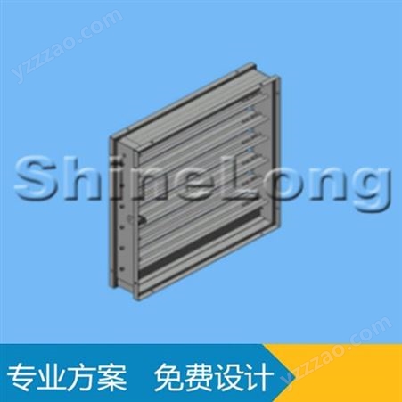 显隆D1风量调节开关 材质镀锌板钢板 质量保证