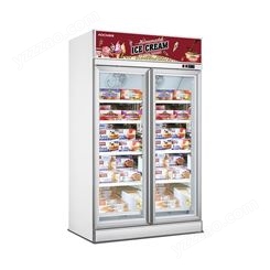 长治冷藏柜 商用冰箱饮料展示柜冷藏冰柜立式双门饮料柜