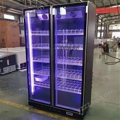 冷藏饮料柜双门三门单门酒水柜风冷冰箱展示柜网红啤酒柜