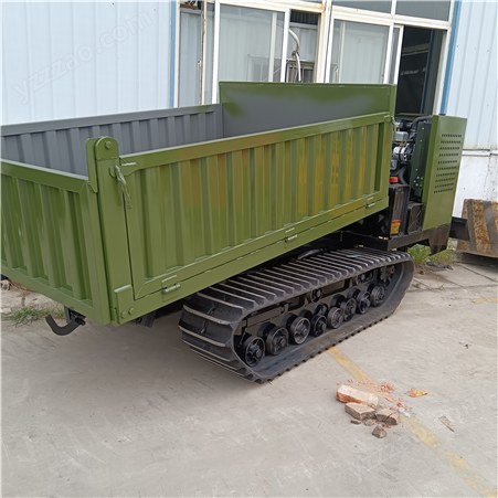 YY-LKF-L615 益宇 货箱式 钢制 中型履带运输车 铲土拉货运石头