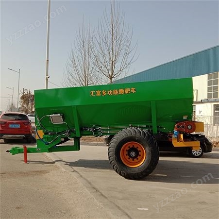 大型有机肥撒肥车 生产颗粒肥撒肥机 多样化猪粪扬粪车