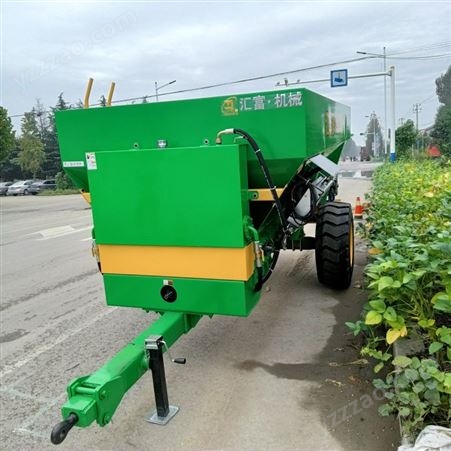 汇富8方固态有机肥料施肥机 液态撒粪车 绿色循环项目抛粪机