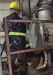 化工设备蒸发器清洗 凝汽器换热器除垢 绿洁 高压水清 洗
