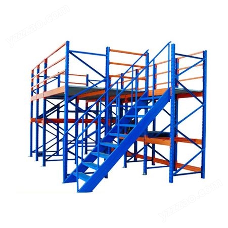 金鸿 钢结构平台置物仓储货架重型平台货架 阁楼平台 支持定制