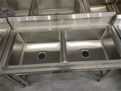 苏州商用不锈钢水槽三槽三连池洗菜池洗碗池洗菜盆饭店用3个水池
