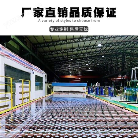 广州如水定制工艺夹丝玻璃 夹丝艺术玻璃 双层夹丝玻璃生产厂家