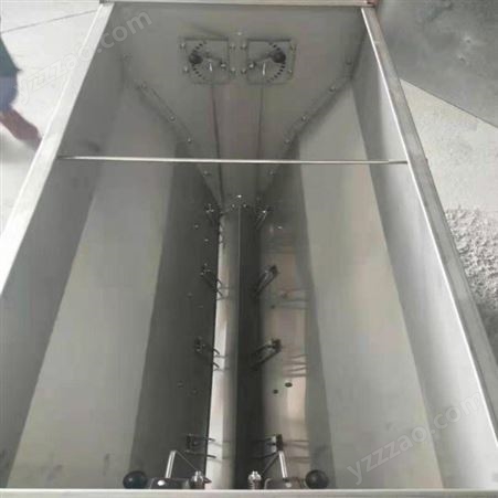 腾飞机械 猪用自动食槽 小猪食槽 不锈钢育肥双面料槽