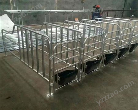 腾飞机械 养殖场猪用限位栏 定位栏养猪设备 保育床限位栏