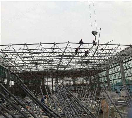 易鑫 体育馆网架加工网架结构屋顶 全国资质一级施工