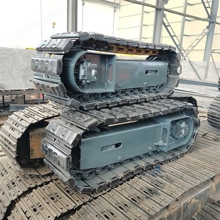 立鑫3-40吨钢制液压履带底盘总成工程设备改装