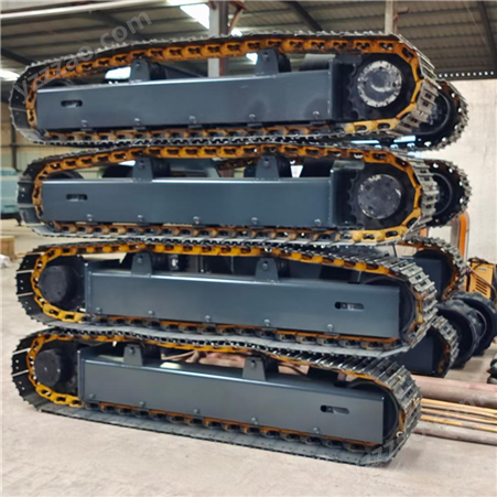 立鑫3-40吨钢制液压履带底盘总成工程设备改装