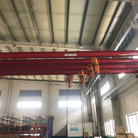 KBK柔性起重机 车间厂房流水线组合式悬挂双轨吊刚性轨道吊