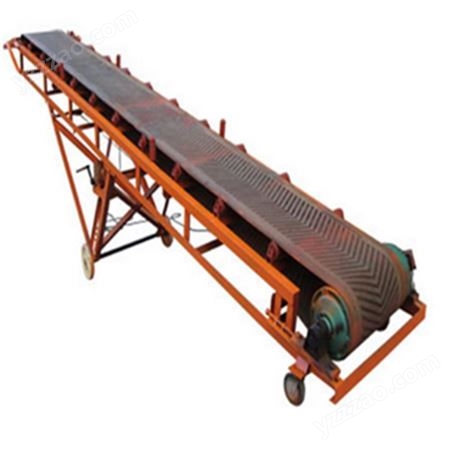 移动式爬坡运输机 可升降式皮带机 各种散装物料输送机 定制厂家