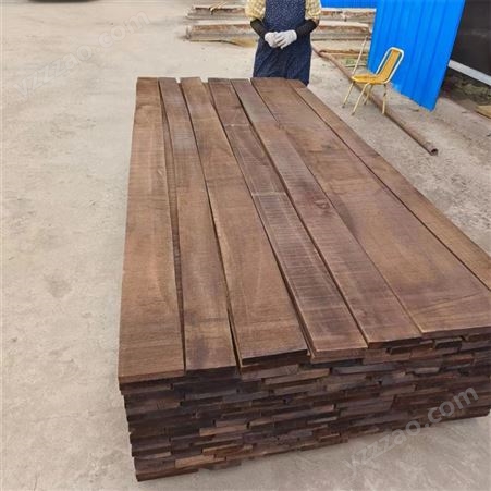 碳化核桃木板材 建材家装 防潮防霉景弘木业