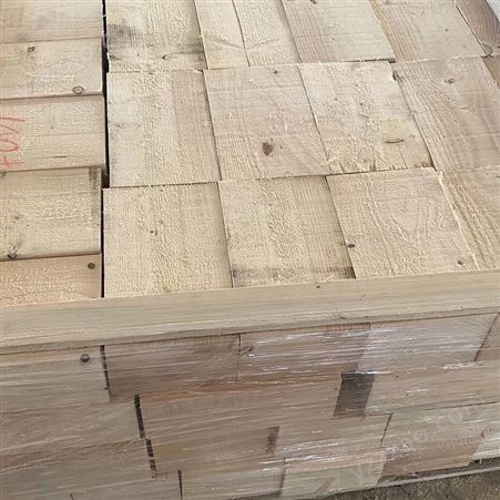 建亿建筑 工程熏蒸木方矿用枕木木块机械木材 止退器 支持定制