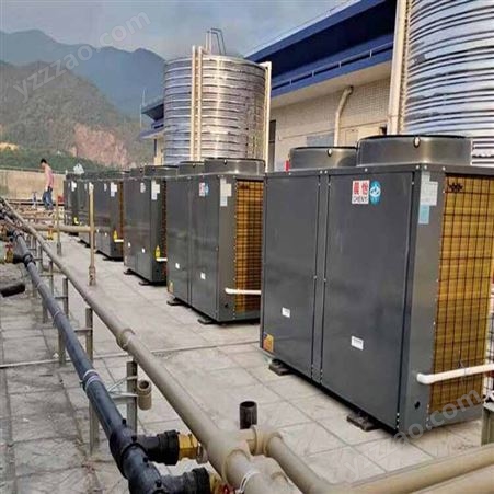 学校工地宿舍空气能热水器 热泵热水供暖循环系统