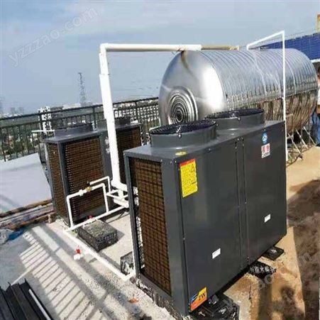 空气能热泵工程 太阳能空气能热泵供热系统安装