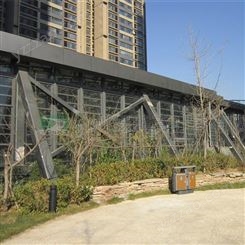 杭州绿牌幕墙型玻璃百叶窗供应工厂工程定制批发