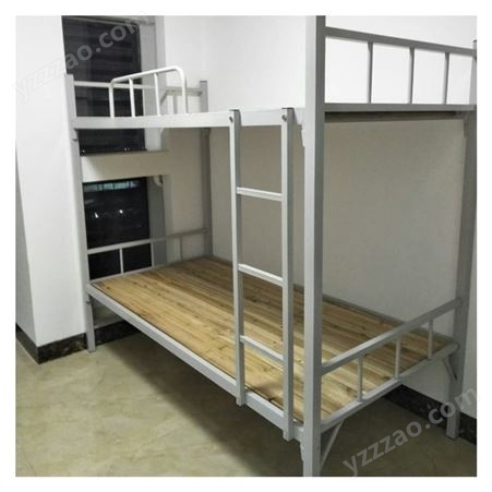 铁架床定制 大学宿舍公寓床学生下桌柜组合床双层铁架铁艺床