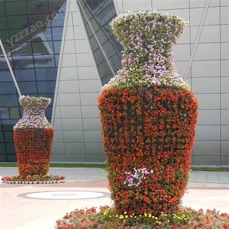 按需定制 景观花柱柱 花柱生产厂家 绿植雕塑花柱 型号多样