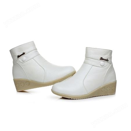 护士鞋 夏季女白色镂空气垫软底透气防滑不累脚 增高小白鞋