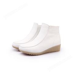 新款小白鞋女2023韩版秋季平跟平底板鞋低帮系带休闲护士单鞋
