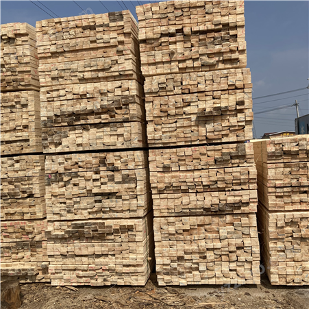抗压木质建筑条形木材安装落叶松材质木方一米 良美建材