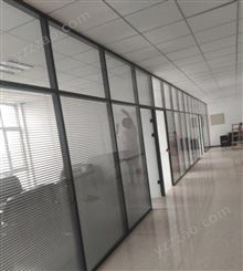 钢化玻璃隔断 门窗玄关幕墙建筑使用 惠友装饰定制设计