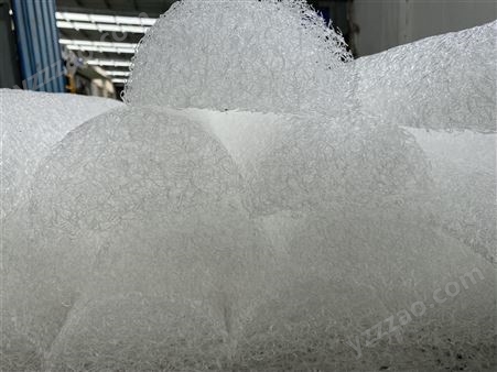 布笍姿空气纤维高分子聚烯烃弹性体透气排湿可水洗粉丝芯材
