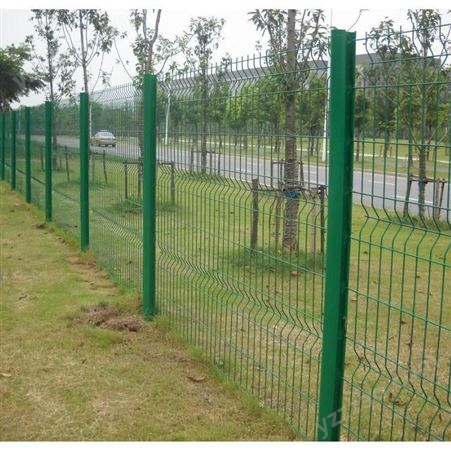 高速公路护栏网铁丝网围栏双边丝围墙防护网圈地养殖隔离栏杆