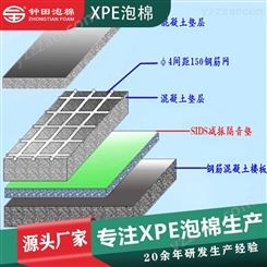 XPE减震隔音垫 供应保温隔热xpe泡棉 供暖管道复铝箔保温xpe泡棉