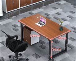 办公家具钢木职员办公室桌4人位员工办公桌椅组合简约电脑桌公司卡座定制JY-W-183